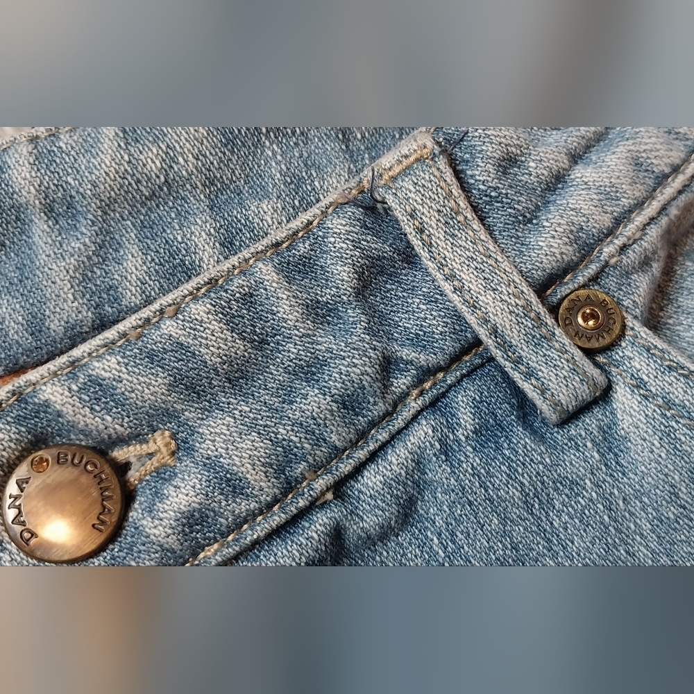 Dana Buchman Embroidered Jeans - Picture 13 of 13